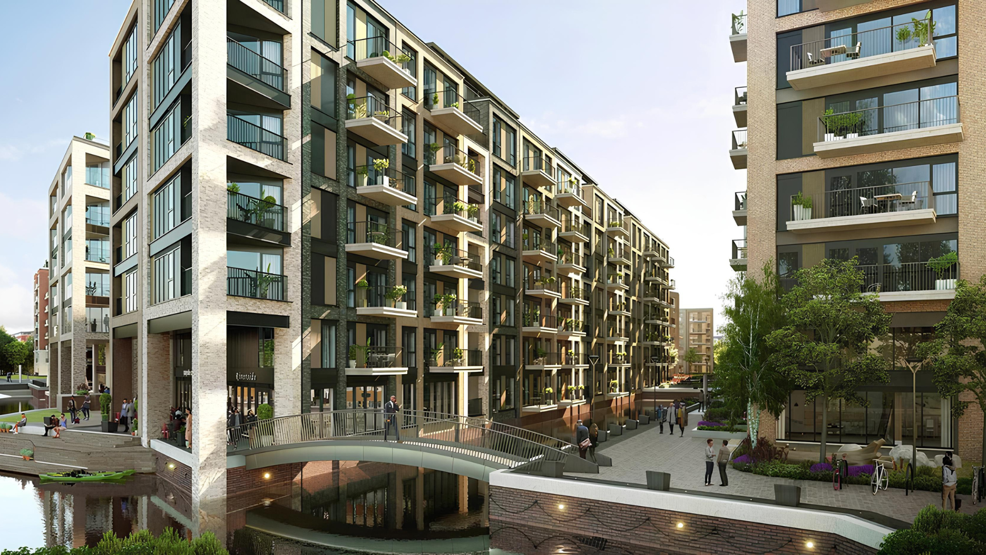 An example of a stylish building exterior.